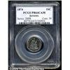 Image 1 : 1874[10C] Arrows PR64 Cameo PCGS.