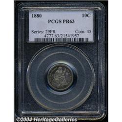 1880[10C] PR63 PCGS.