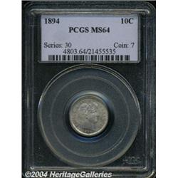 1894[10C] MS64 PCGS.