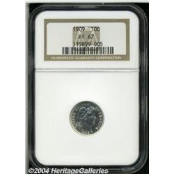 1909[10C] PR67 NGC.