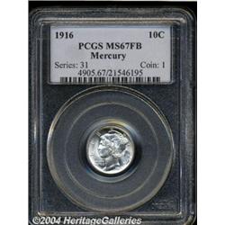 1916[10C] MS67 Full Bands PCGS.
