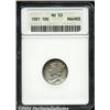Image 1 : 1921[10C] AU53 ANACS.