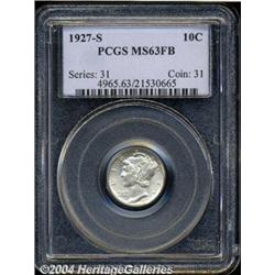 1927-S[10C] MS63 Full Bands PCGS.