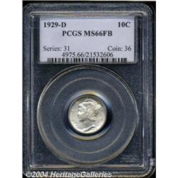 1929-D[10C] MS66 Full Bands PCGS.