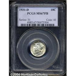 1931-D[10C] MS67 Full Bands PCGS.