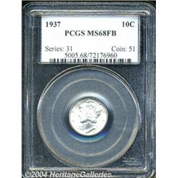 1937[10C] MS68 Full Bands PCGS.