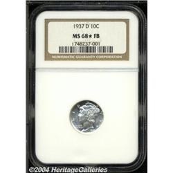 1937-D[10C] MS68 Full Bands [S NGC.