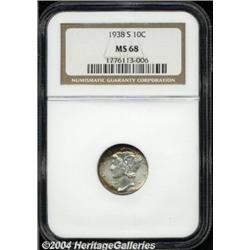 1938-S[10C] MS68 NGC.