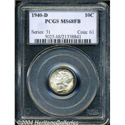 1940-D[10C] MS68 Full Bands PCGS.
