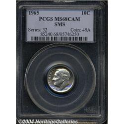 1965[10C] SMS MS68 Cameo PCGS.