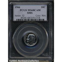 1966[10C] SMS MS68 Cameo PCGS.