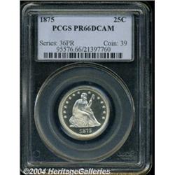 1875[25C] PR66 Deep Cameo PCGS.