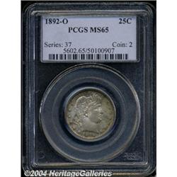 1892-O[25C] MS65 PCGS.