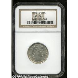 1893-O[25C] MS64 NGC.
