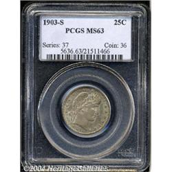 1903-S[25C] MS63 PCGS.