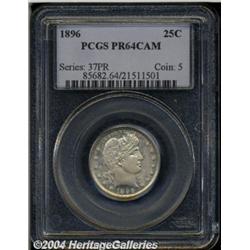 1896[25C] PR64 Cameo PCGS.