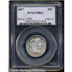 1897[25C] PR63 PCGS.