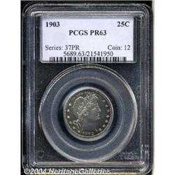 1903[25C] PR63 PCGS.