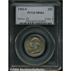 1932-S[25C] MS64 PCGS.