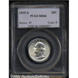 1935-S[25C] MS66 PCGS.
