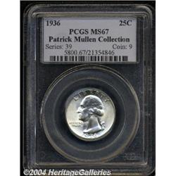 1936[25C] MS67 PCGS.