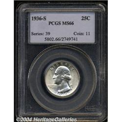 1936-S[25C] MS66 PCGS.