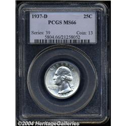 1937-D[25C] MS66 PCGS.