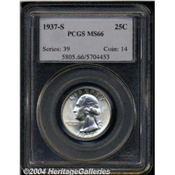 1937-S[25C] MS66 PCGS.