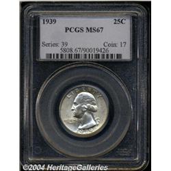 1939[25C] MS67 PCGS.