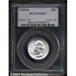 1939-D[25C] MS67 PCGS.