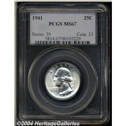 1941[25C] MS67 PCGS.