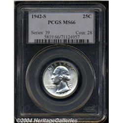 1942-S[25C] MS66 PCGS.