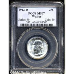 1943-D[25C] MS67 PCGS.