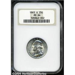 1945-S[25C] MS66 NGC.