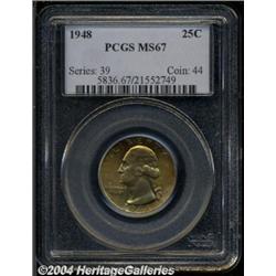 1948[25C] MS67 PCGS.