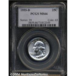 1955-D[25C] MS66 PCGS.
