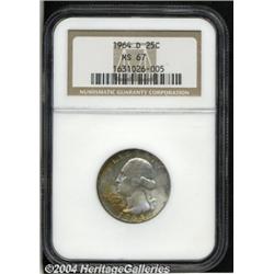 1964-D[25C] MS67 NGC.