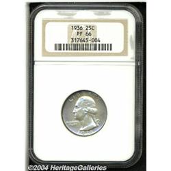1936[25C] PR66 NGC.