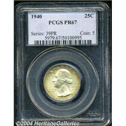 1940[25C] PR67 PCGS.