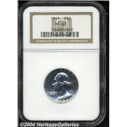 1941[25C] PR67 NGC.