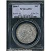 Image 1 : 1808[50C] AU58 PCGS. Incorrectly attributed by PCGS as the 1808/7 variety.