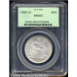 1861-O[50C] MS63 PCGS.