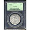 Image 1 : 1861-O[50C] MS63 PCGS.