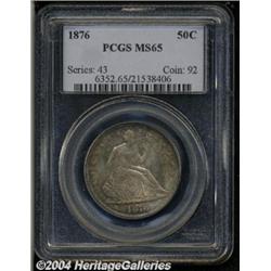 1876[50C] MS65 PCGS.