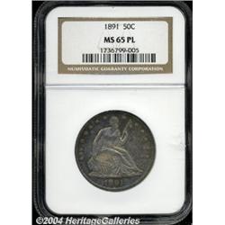 1891[50C] MS65 Prooflike NGC.