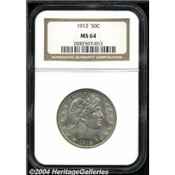 1912[50C] MS64 NGC.