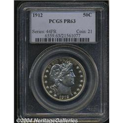 1912[50C] PR63 PCGS.