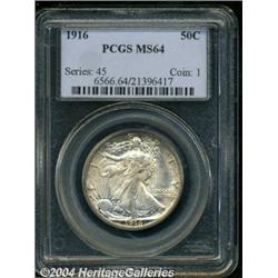 1916[50C] MS64 PCGS.