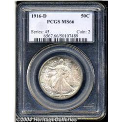 1916-D[50C] MS66 PCGS.