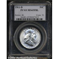 1961-D[50C] MS65 Full Bell Lines PCGS.